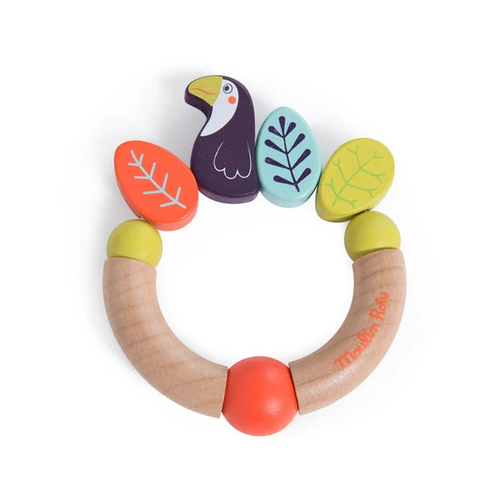 Moulin Roty rammelaar toekan dans la jungle +10m