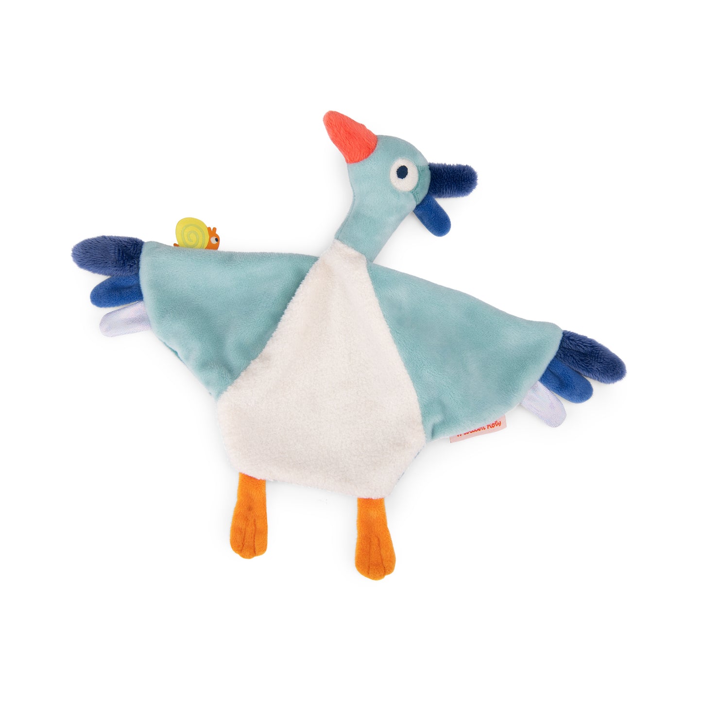 Moulin Roty knuffeldoekje oiseau La mare aux grenouilles 0+
