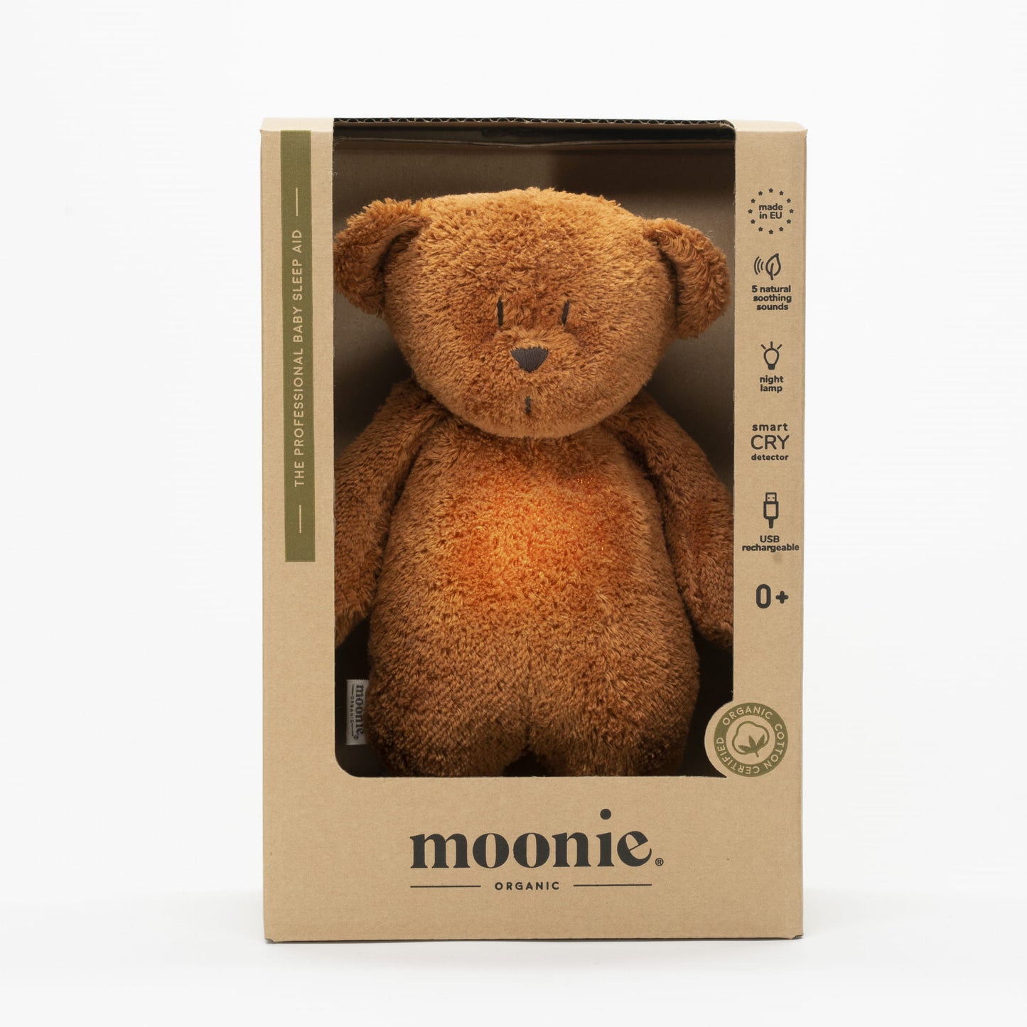 Moonie organic humming bear verschillende kleuren