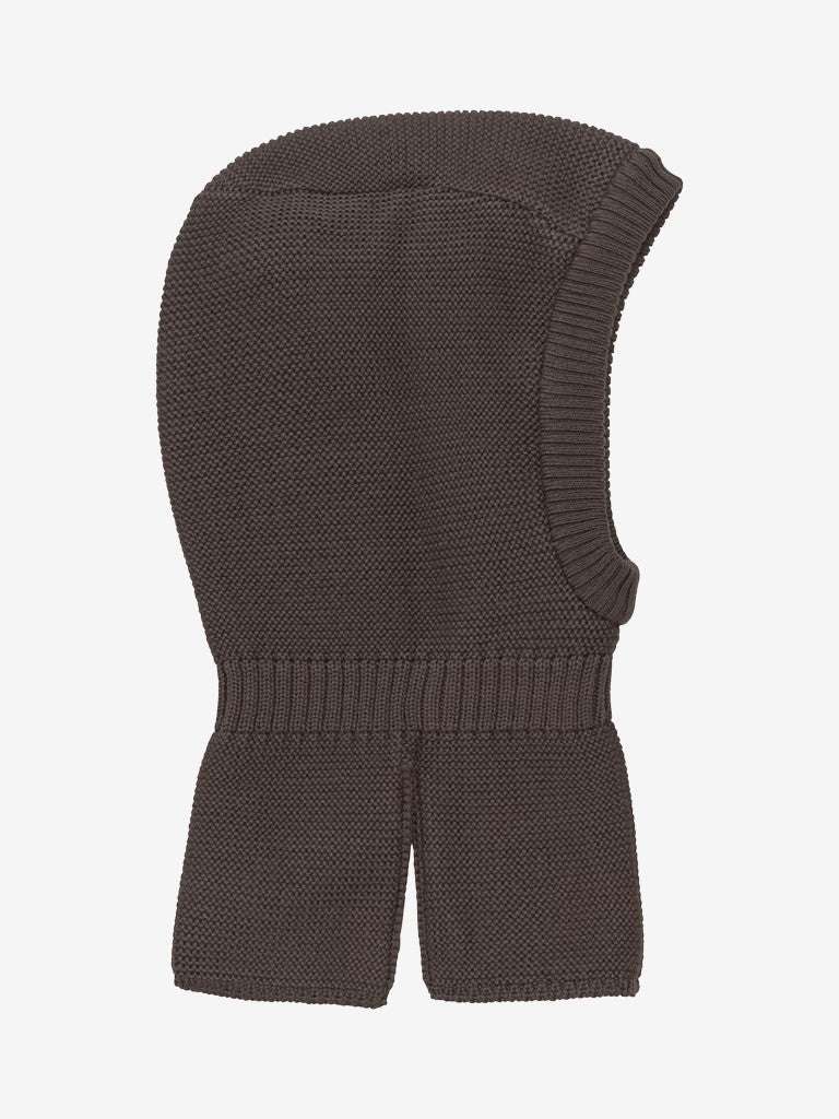 Color Kids Balaclava Wool raisin 52