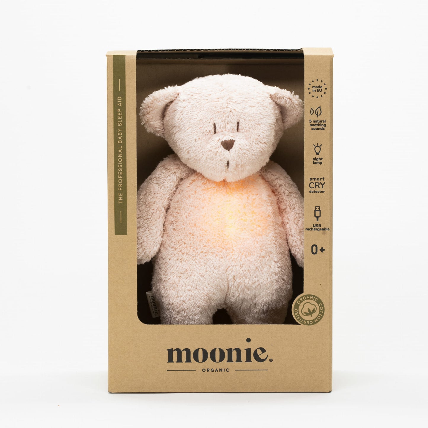 Moonie organic humming bear verschillende kleuren