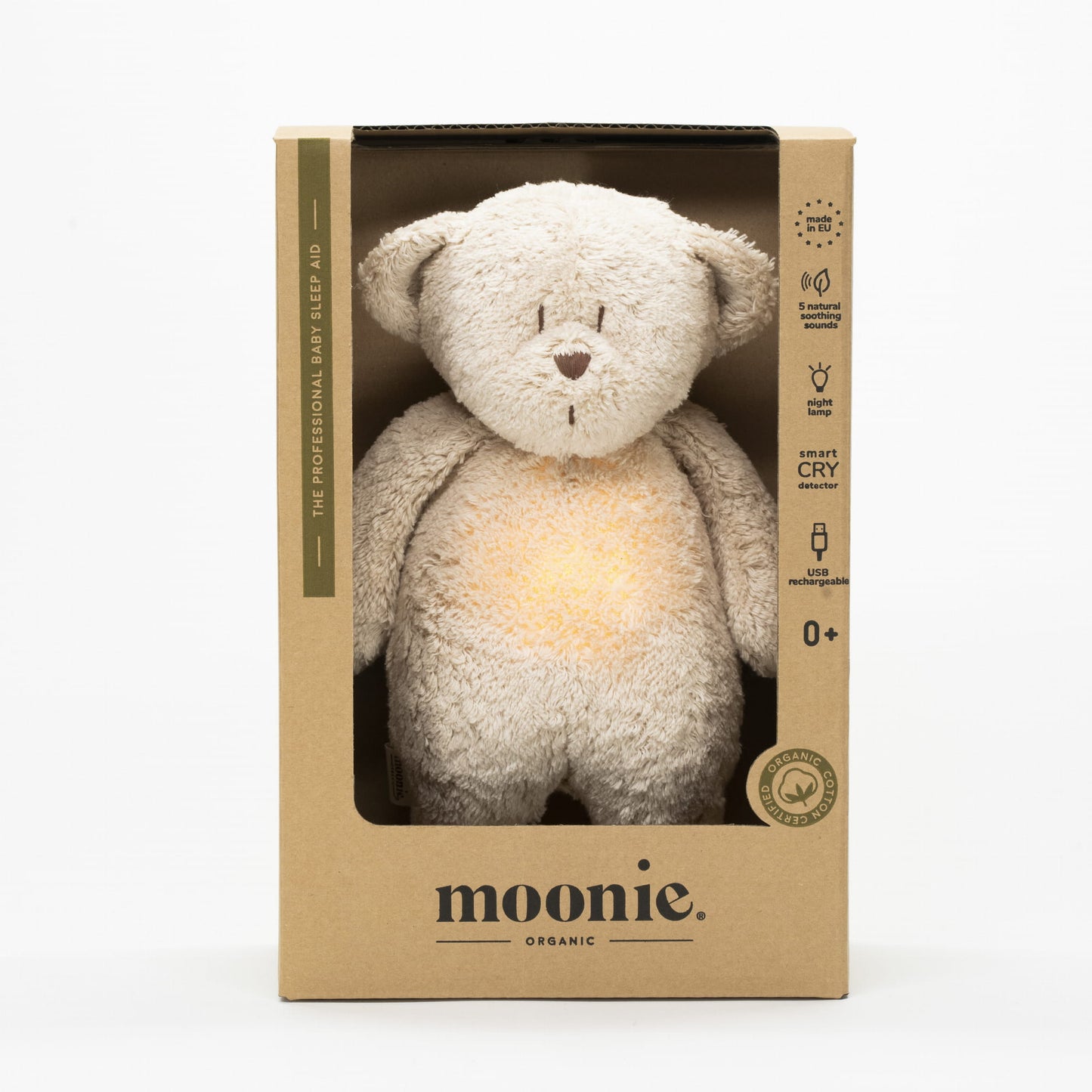 Moonie organic humming bear verschillende kleuren