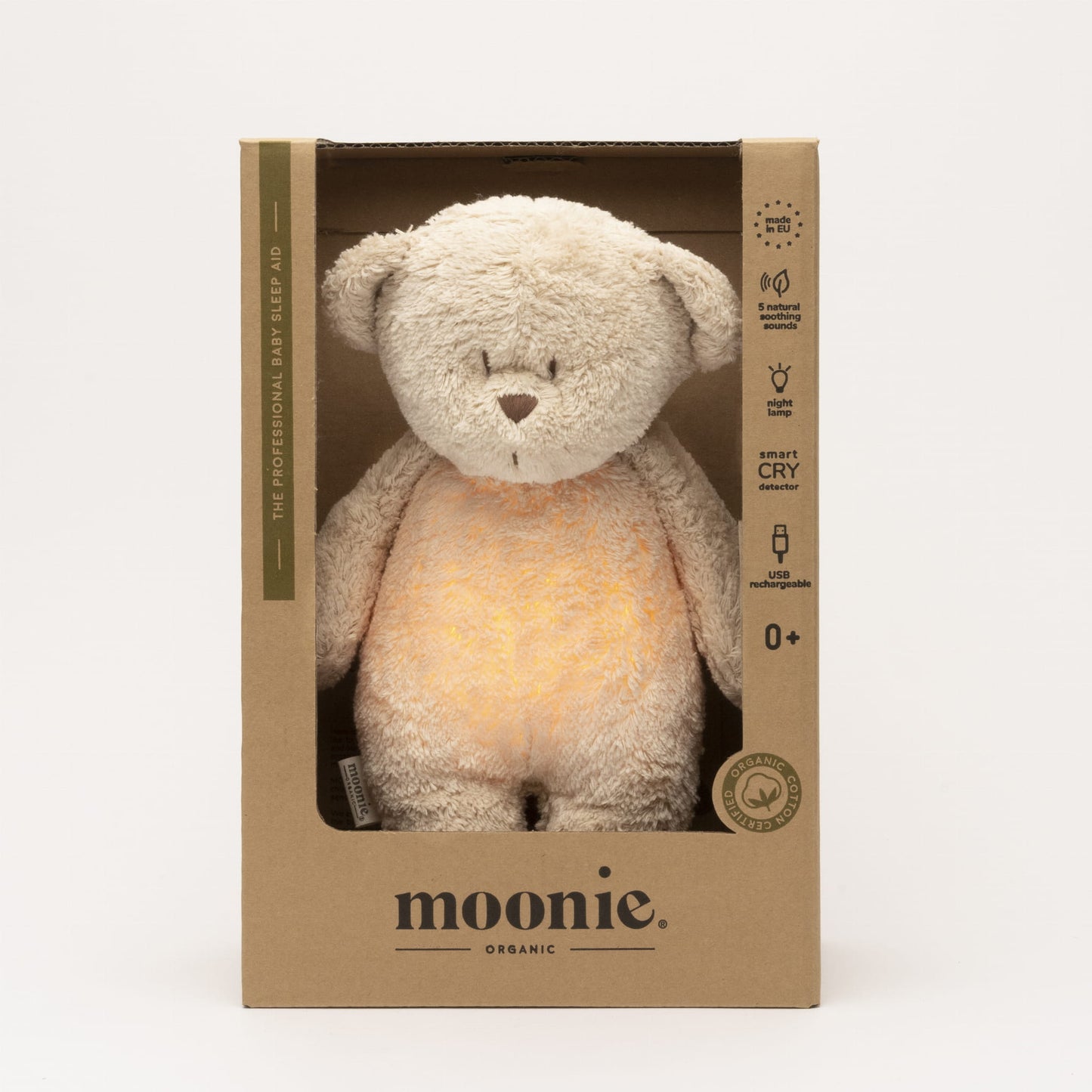 Moonie organic humming bear verschillende kleuren