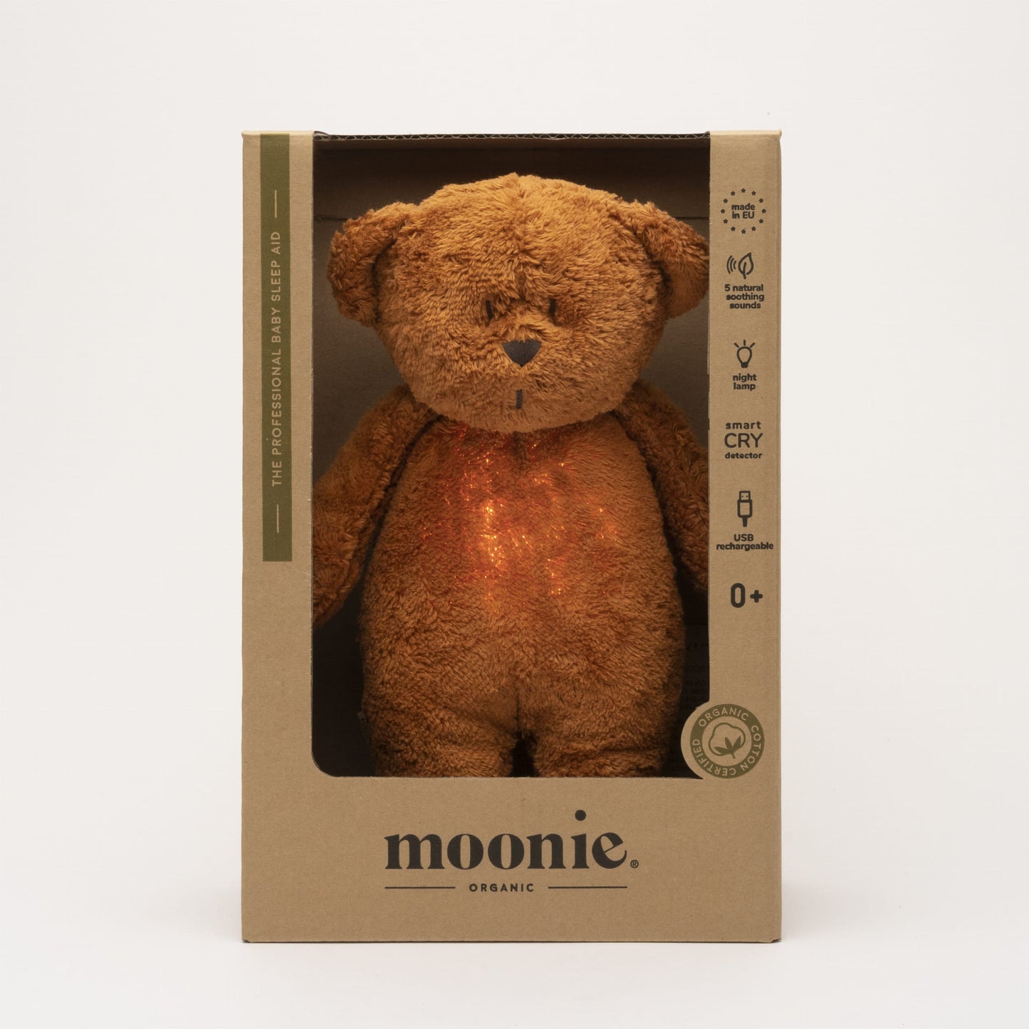 Moonie organic humming bear verschillende kleuren