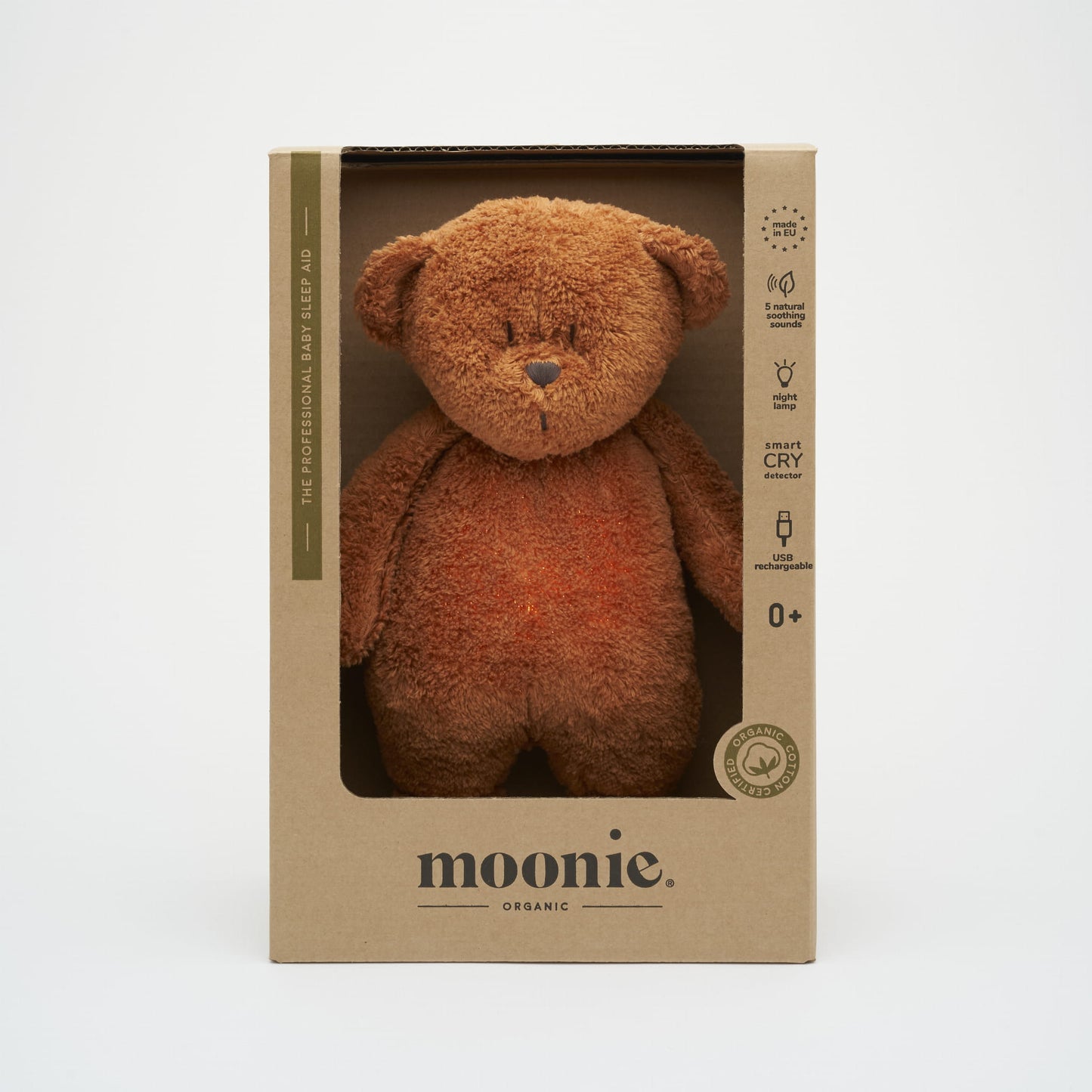 Moonie organic humming bear verschillende kleuren