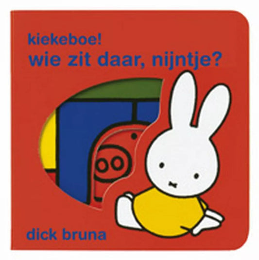 Mercis kartonboekje kiekeboe! wie zit daar, Nijntje? 1+