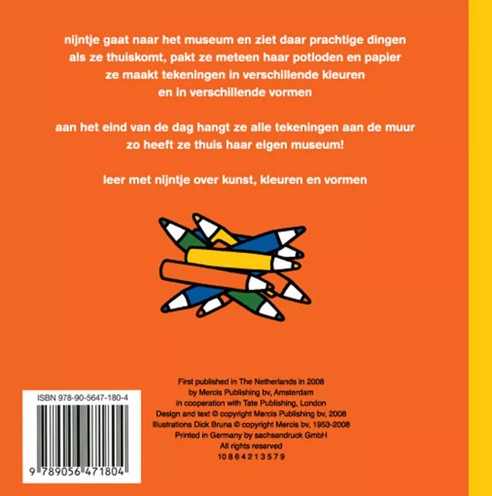 Nijntje prentenboekje Nijntje wordt kunstenaar 3+