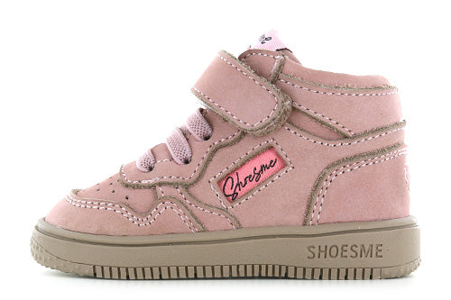 Shoesme basketsneaker old pink suede