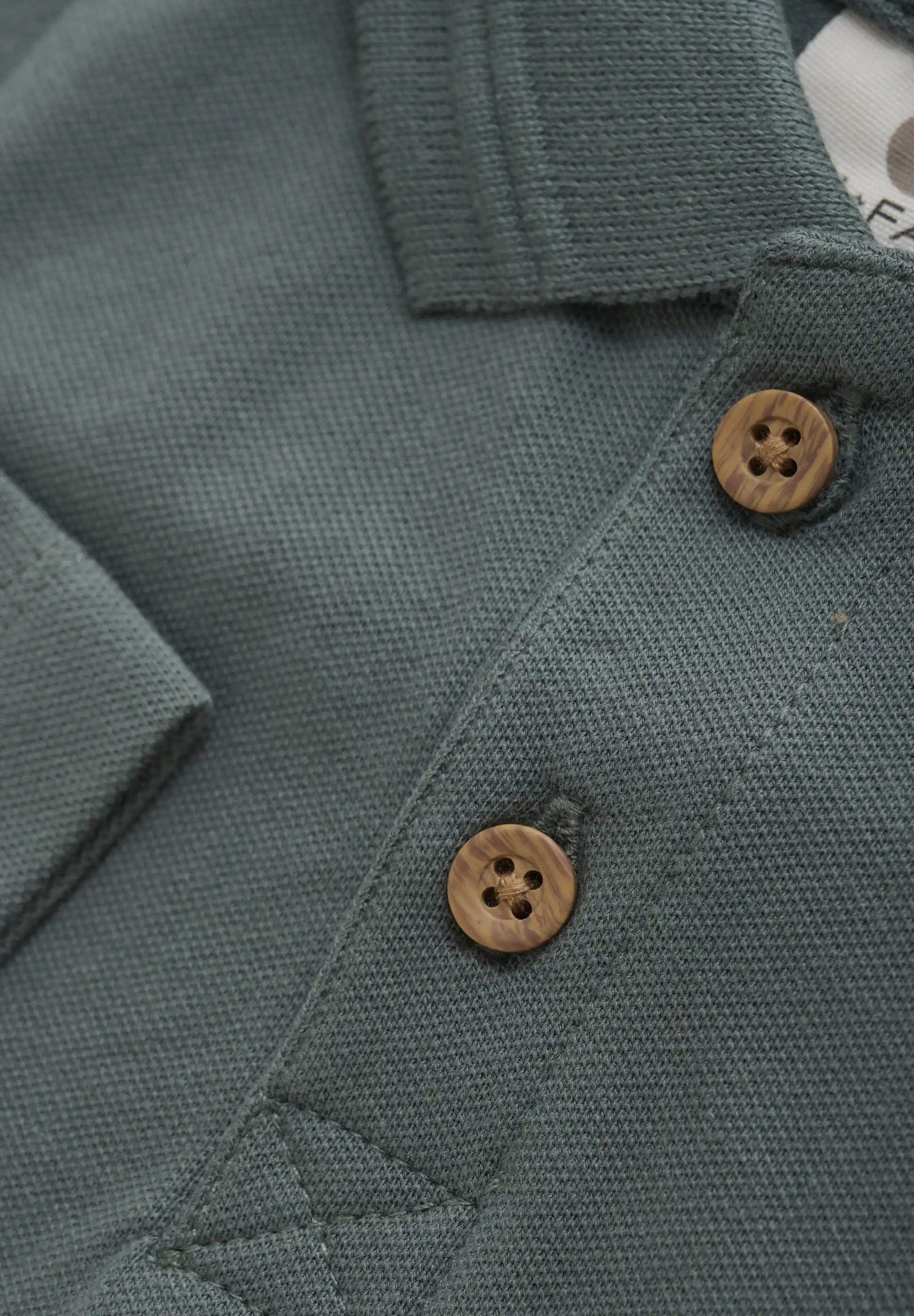 En Fant Body LS Polo groen 68