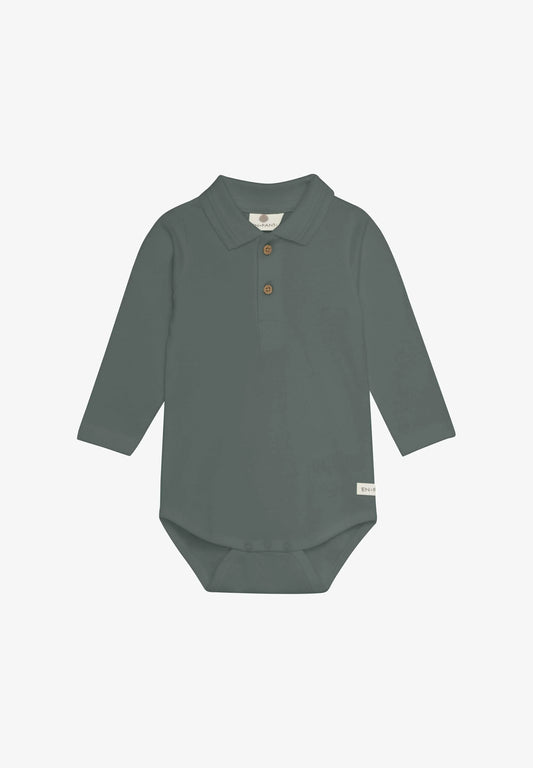 En Fant Body LS Polo groen 68