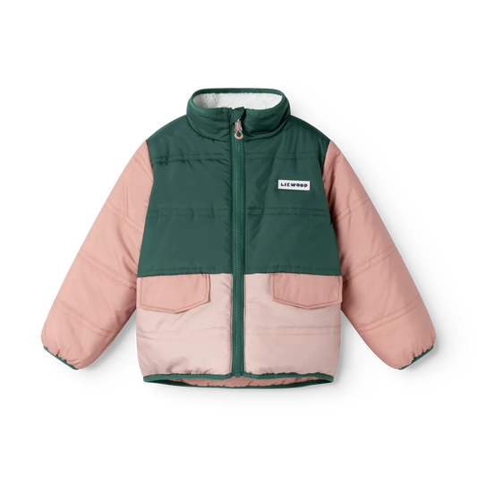 Liewood Franka Reversible Jacket Pale tuscany multi mix