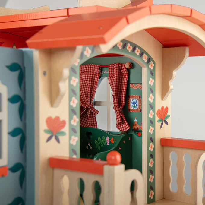 Moulin Roty houten Woonwagen Les Minouchkas 3+