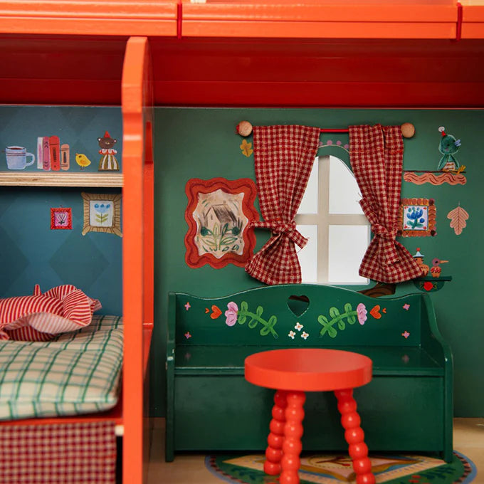 Moulin Roty houten Woonwagen Les Minouchkas 3+