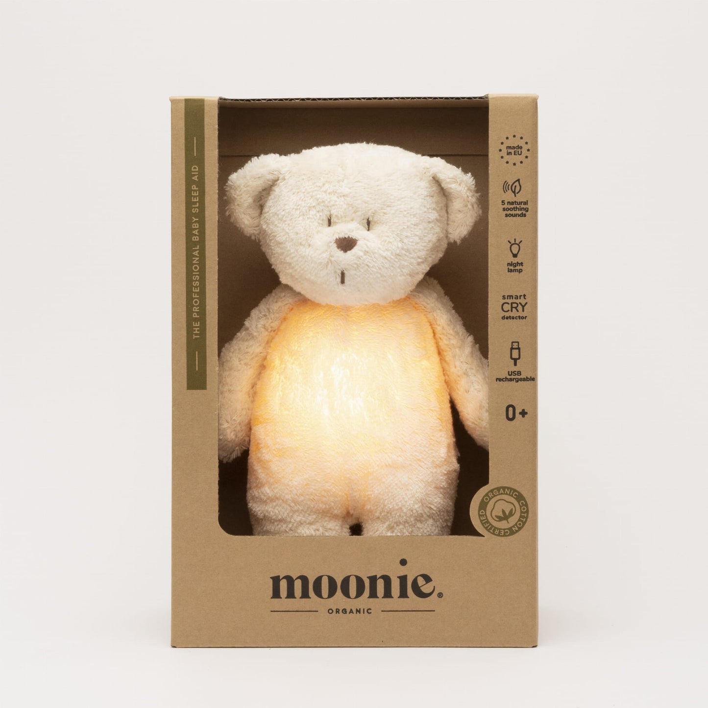 Moonie organic humming bear verschillende kleuren