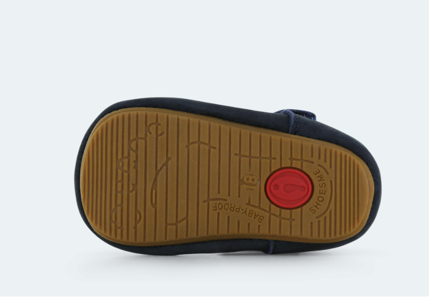 Shoesme blauw BABY-PROOF® open schoentje 20