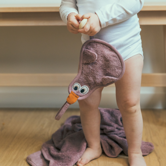 Het belgische Timboo maakt praktische kinderverzorgingsproducten in prachtige kleuren van superzacht en zeer adsorberende bamboe badstof