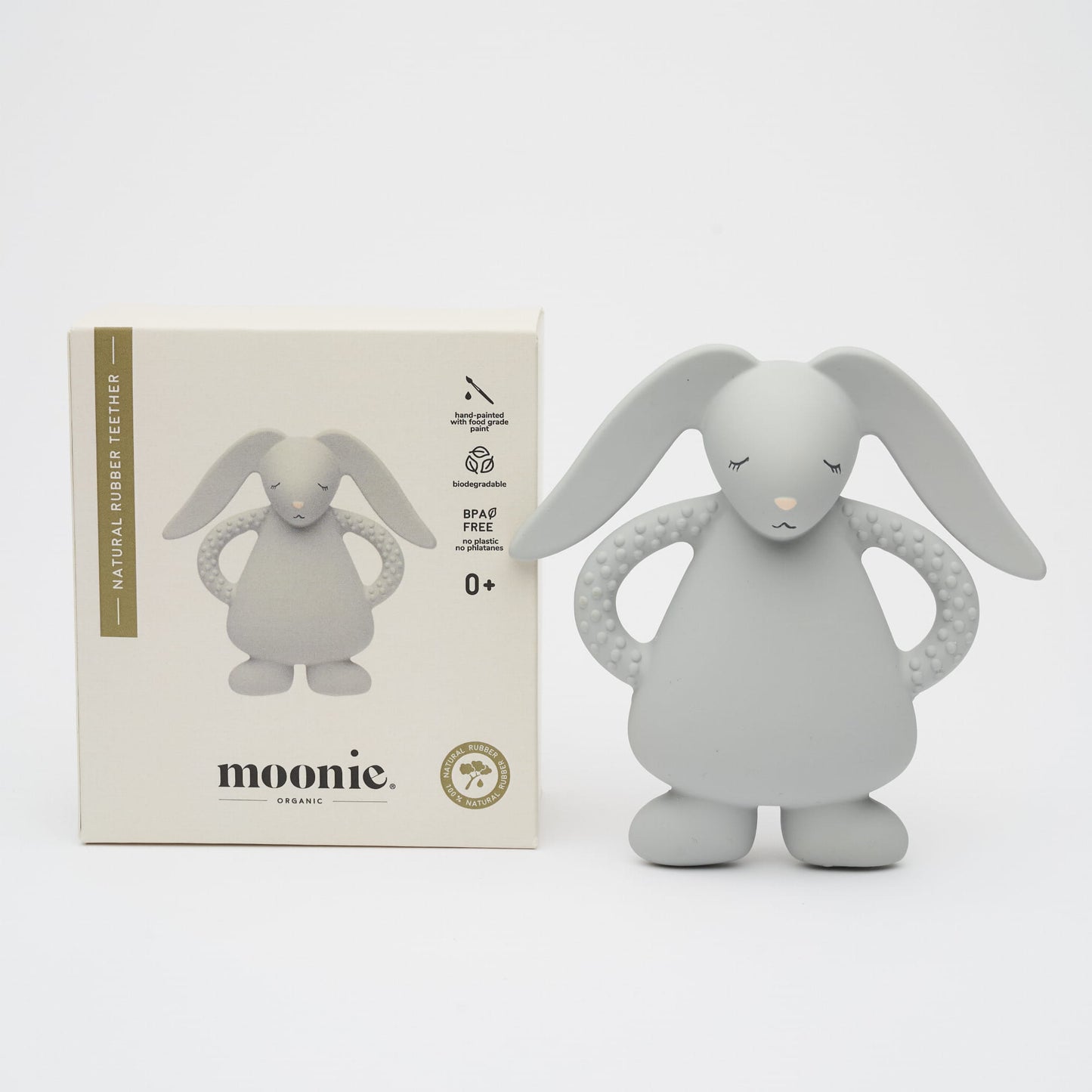 Moonie bijtspeeltje Bunny verschillende kleuren 0+