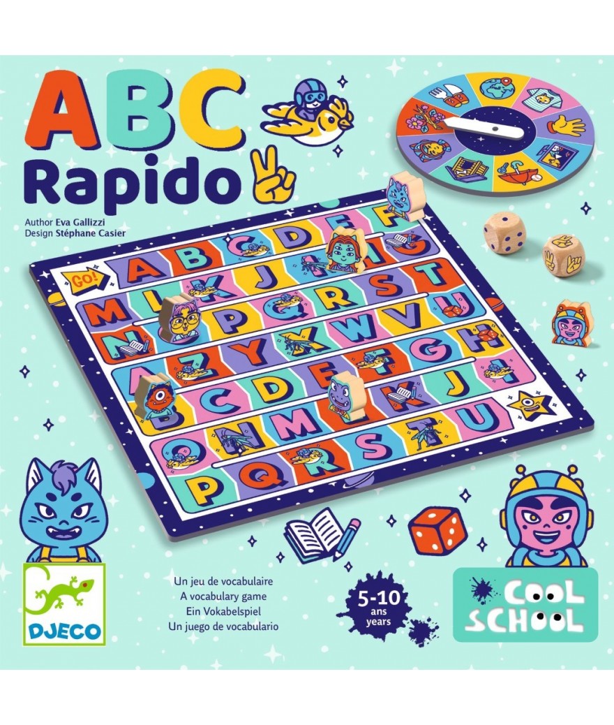 Djeco spel abc rapido 5+