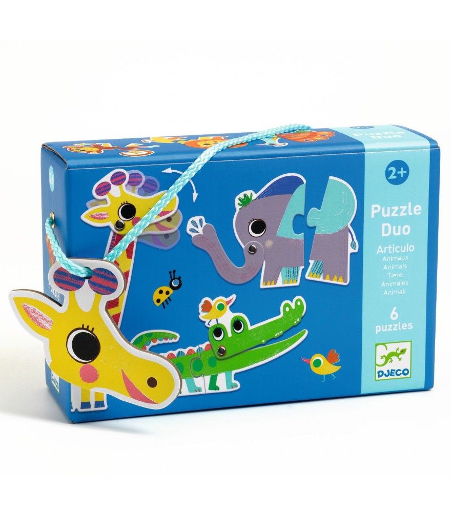 Djeco puzzel articuli animals 2+