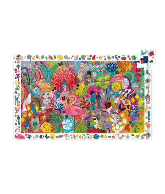 Djeco puzzel carnaval de Rio stukjes +6