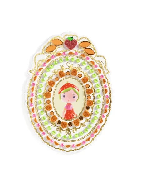 Djeco glittermozaik Collages Berry &amp; CO 4+