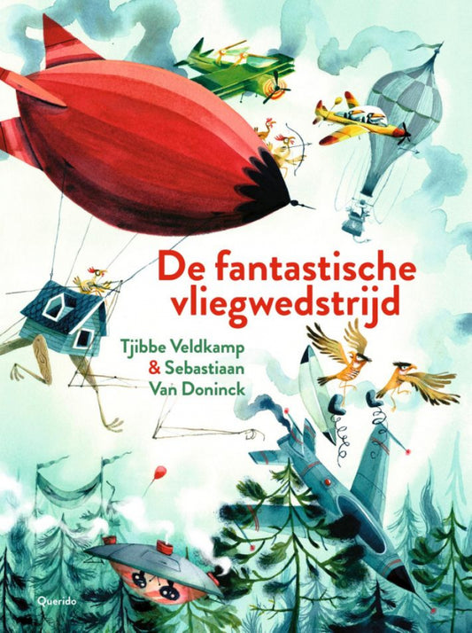 Kinderboek de fantastische vliegwedstrijd 4+