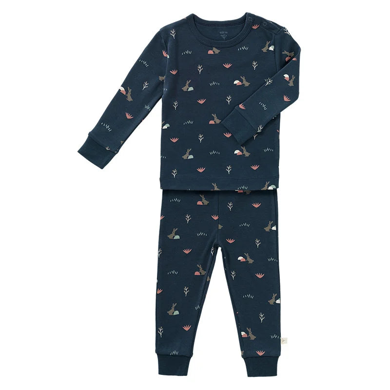 Fresk 2-Delige pyjama Rabbit mood indigo