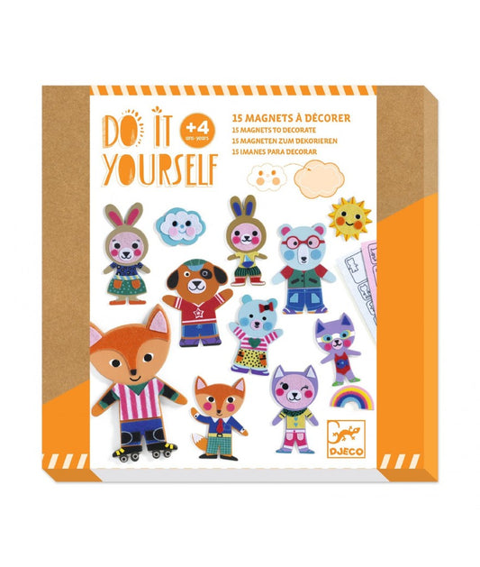 Djeco dierenmagneten funky family 4+