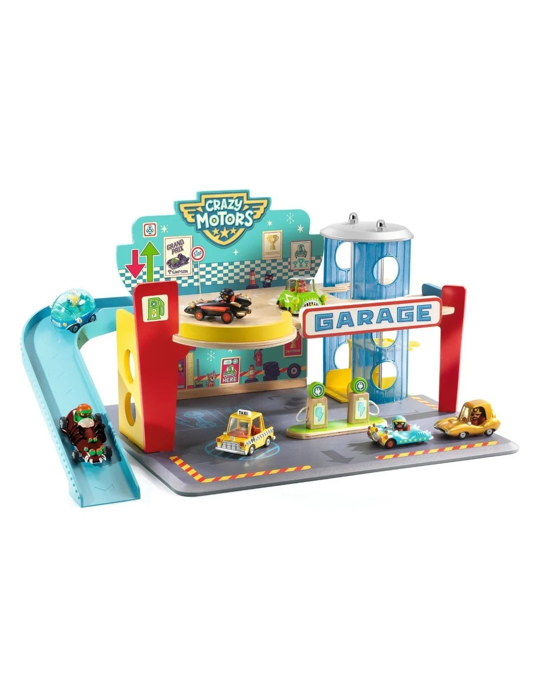 Djeco garage crazy mortors  3+