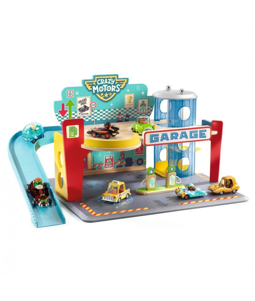 Djeco garage crazy mortors  3+