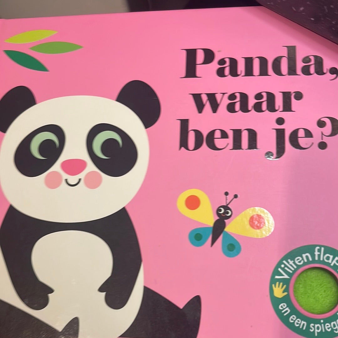 Kinderboek Panda waar ben je