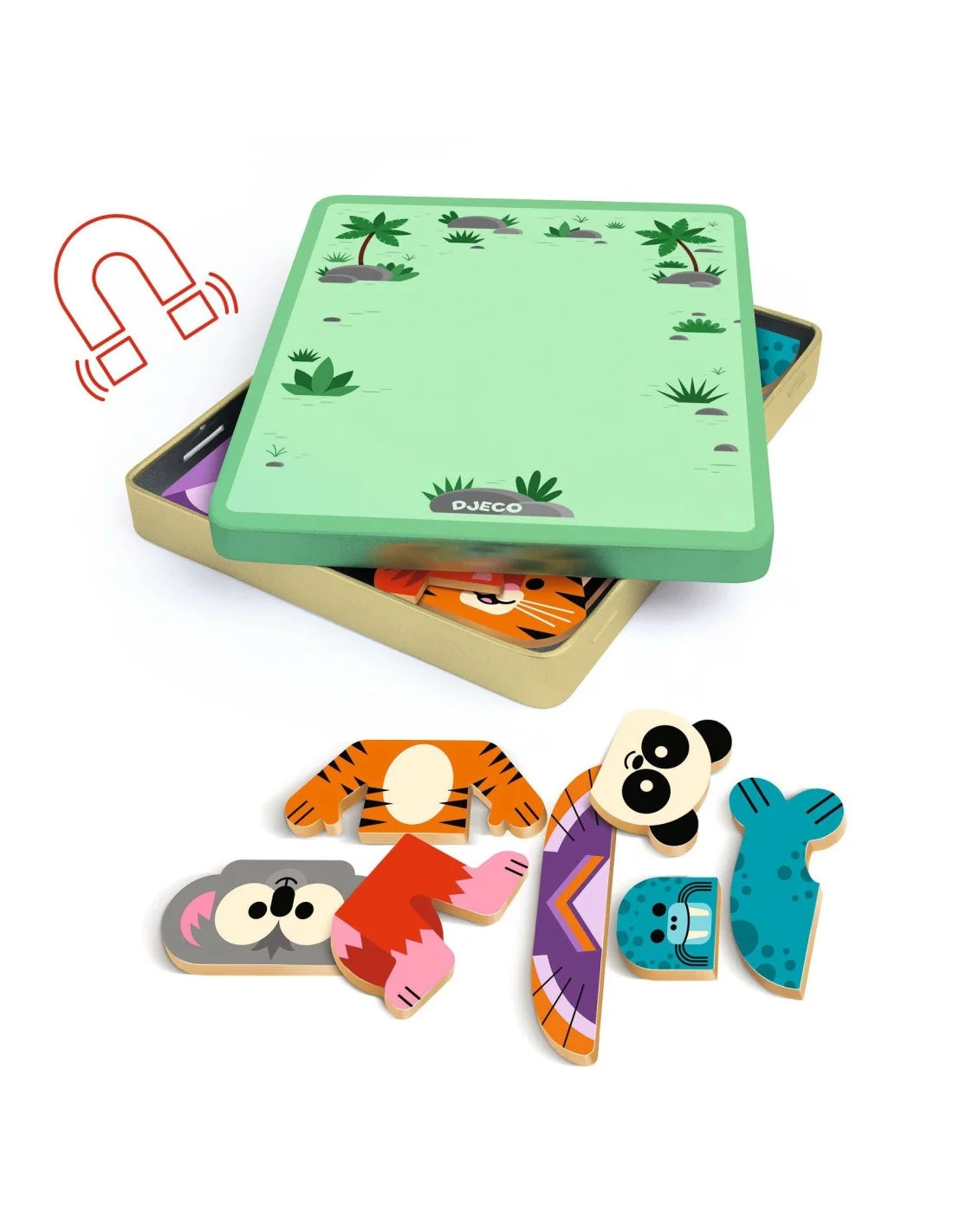 Djeco magnetisch spel Inzebox Mix'n'match 3+