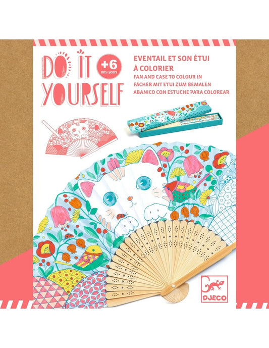Djeco DIY waaier koneko 6+
