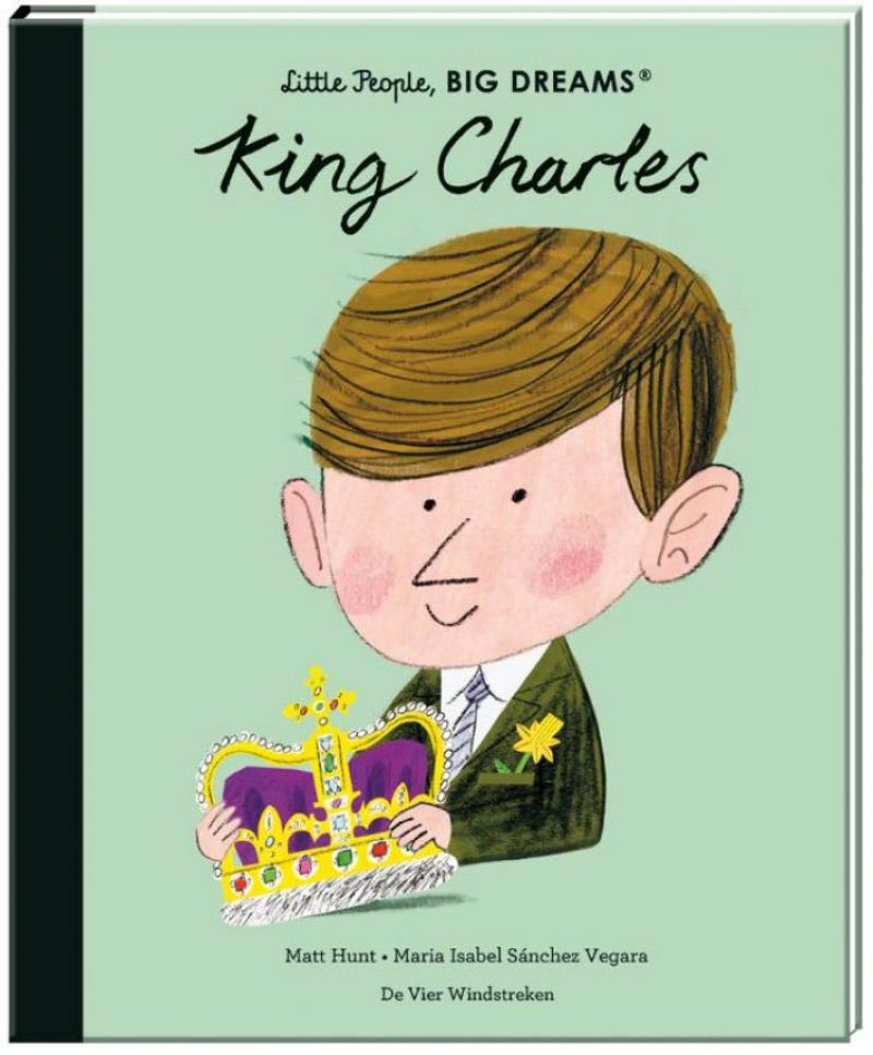 kinderboek little people big dreams King Charles 6+