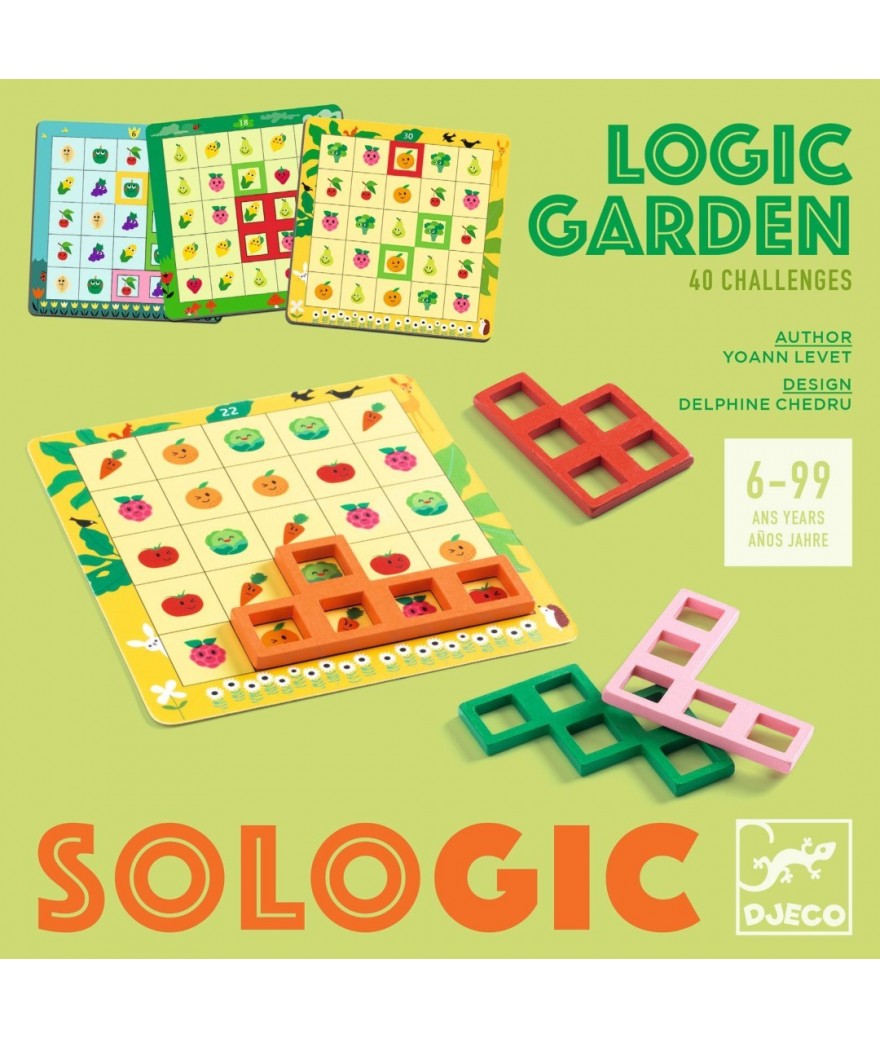 Djeco logicaspel Logic Garden 6+