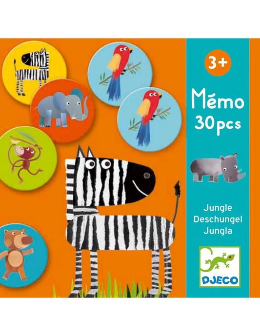 Djeco memo jungle 2+