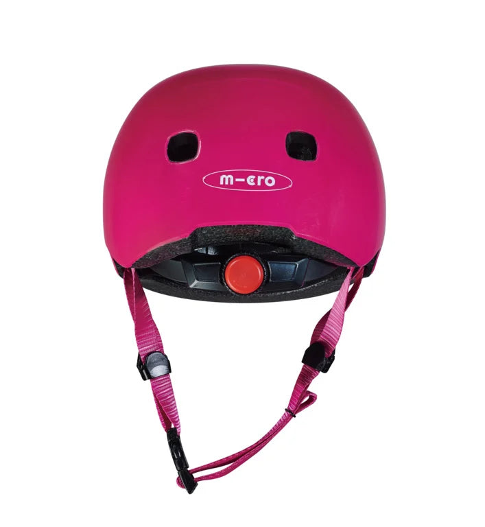 Micro PC Deluxe kinderhelm Framboos roze S 48-53cm