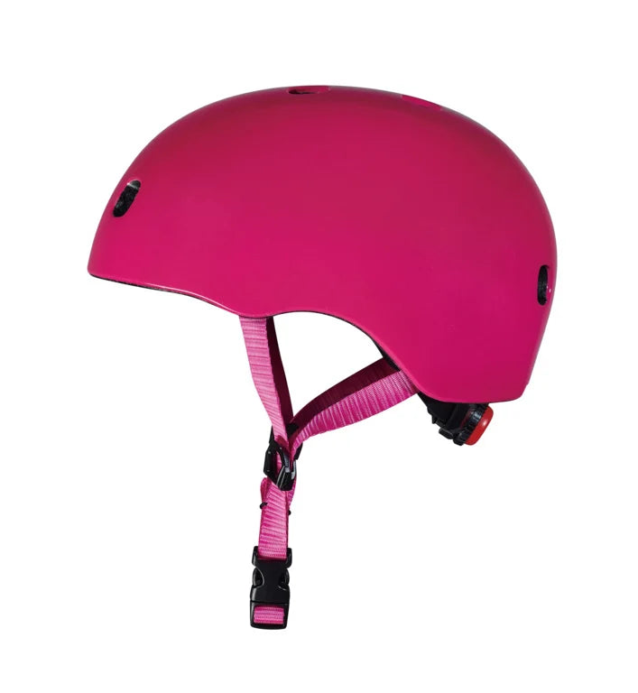Micro PC Deluxe kinderhelm Framboos roze S 48-53cm
