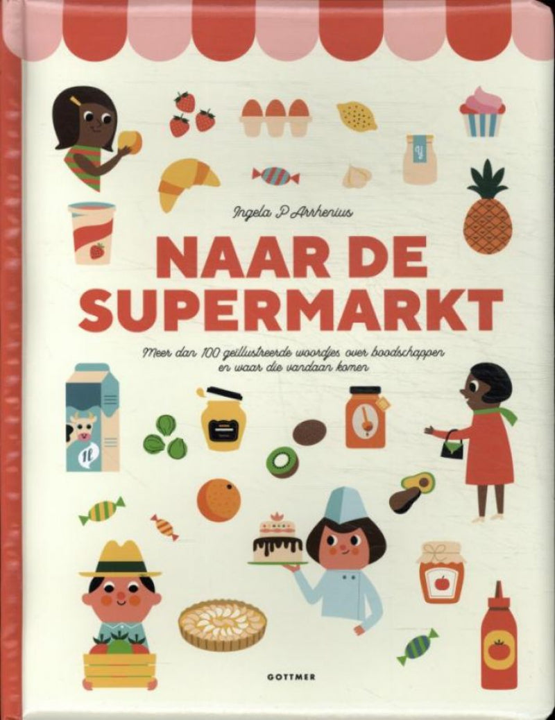 Prentenboek Naar de supermarkt 3+
