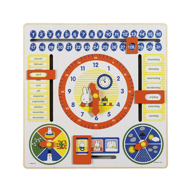 Nijntje kalenderklok 3+