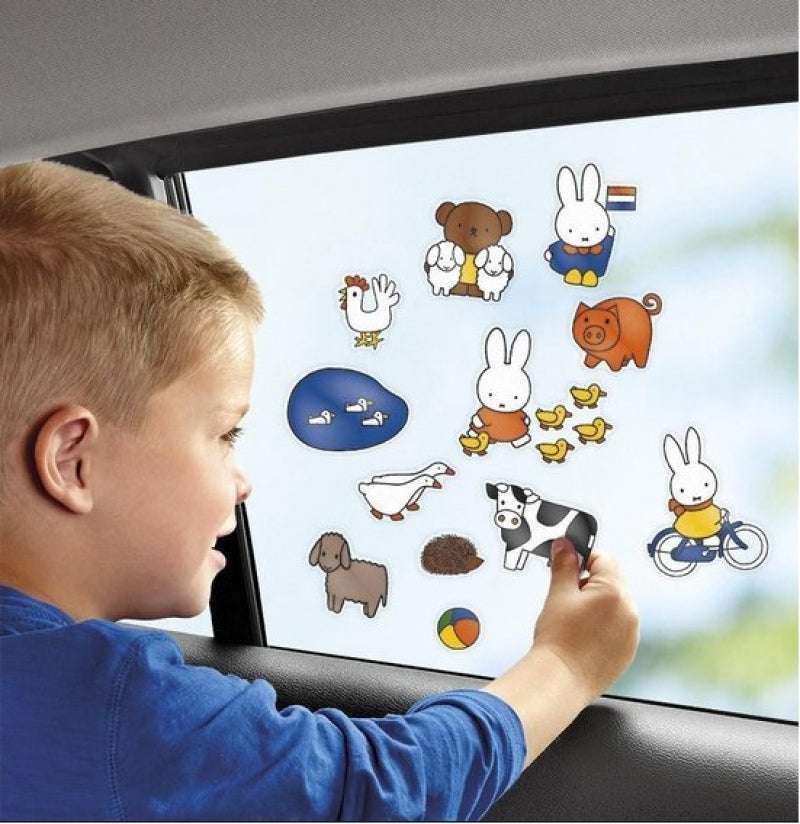 Nijntje raamstickers 3+