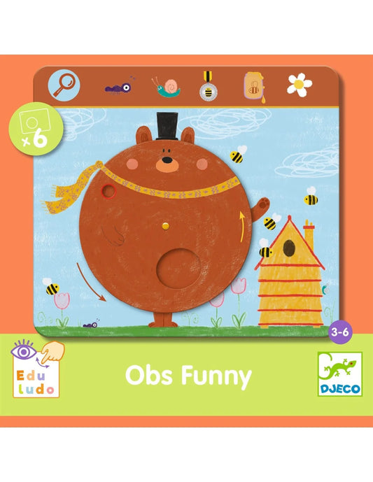 Djeco eduludo observatiespel funny 3+