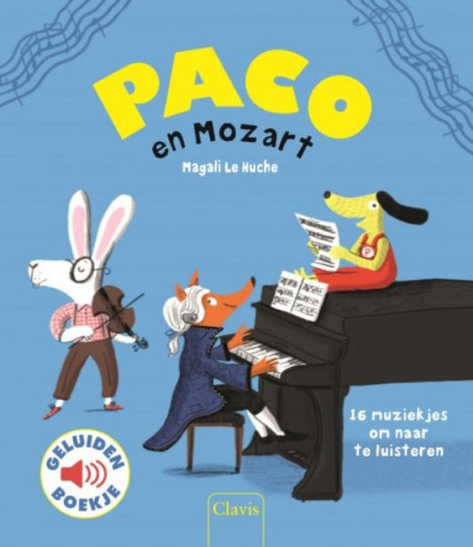 Clavis geluidenboek Paco en mozart 3+