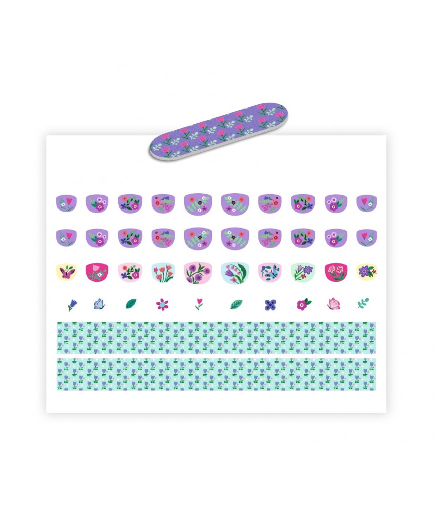 Djeco nagelstickers div kleuren 3+