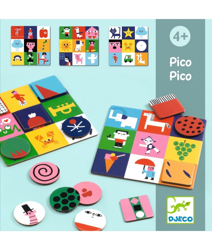 Djeco lottospel Pico pico 4+