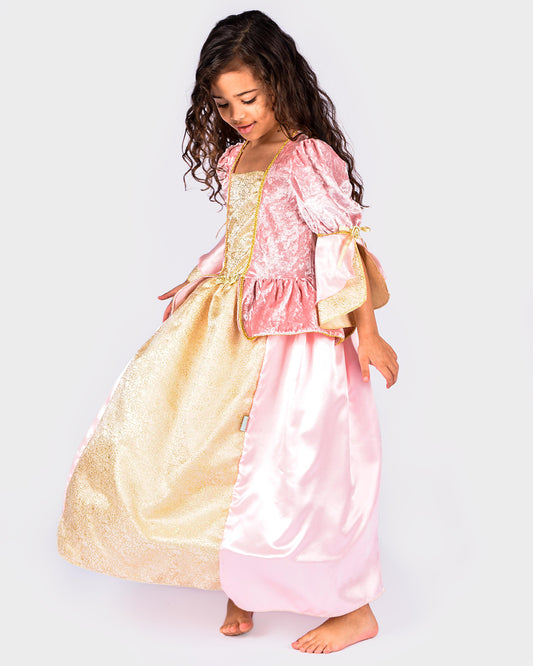 Dengodafen jurk prinses royal pink 122 tm 128 cm