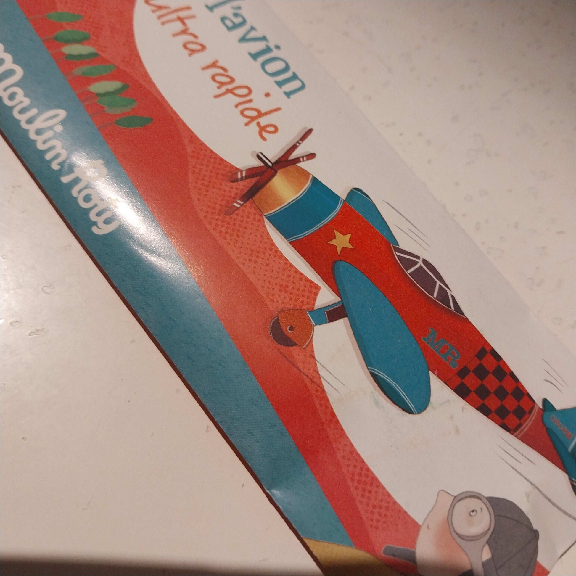 Moulin Roty zweefvliegtuigje Les petites merveilles 6+