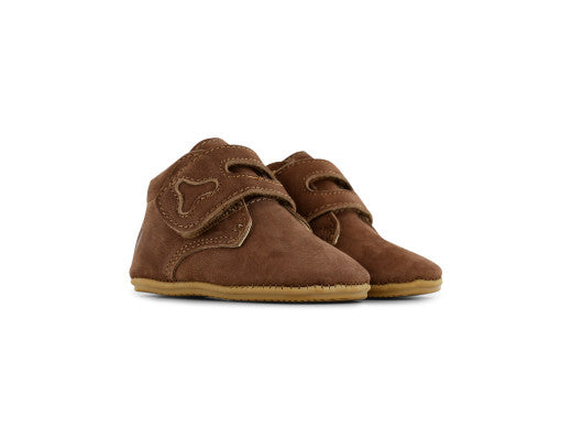Shoesme bruin BABY-PROOF® schoentje