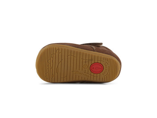 Shoesme bruin BABY-PROOF® schoentje