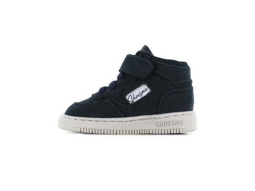 Shoesme basketsneaker dark blue suede